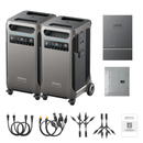 2 × Anker SOLIX F3800 Solar Generators (12kW | 7.68kWh) + Smart Home Power Kit