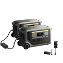 2 x Anker SOLIX F3000 Portable Power Stations Kit