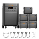 Jackery Explorer 5000 Plus Solar Generator + Battery Pack 5000 Plus