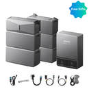 Anker SOLIX E10 Manual Backup Kit | 6 kWh - 30 kWh LiFePO4 Battery | 10-30 kW Turbo Output | Smart Grid & Storm-Guard