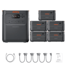 Jackery HomePower 3600 Pro Max + Extra Batteries