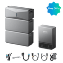 Anker SOLIX E10 Manual Backup Kit | 6 kWh - 30 kWh LiFePO4 Battery | 10-30 kW Turbo Output | Smart Grid & Storm-Guard