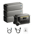 Anker SOLIX F3000 Solar Generator + Expansion Batteries