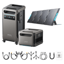 Anker SOLIX F3800 + Expansion Battery + 400W Portable Solar Panel