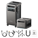 Anker SOLIX F3800 + Expansion Battery, 7680Wh | 6000W