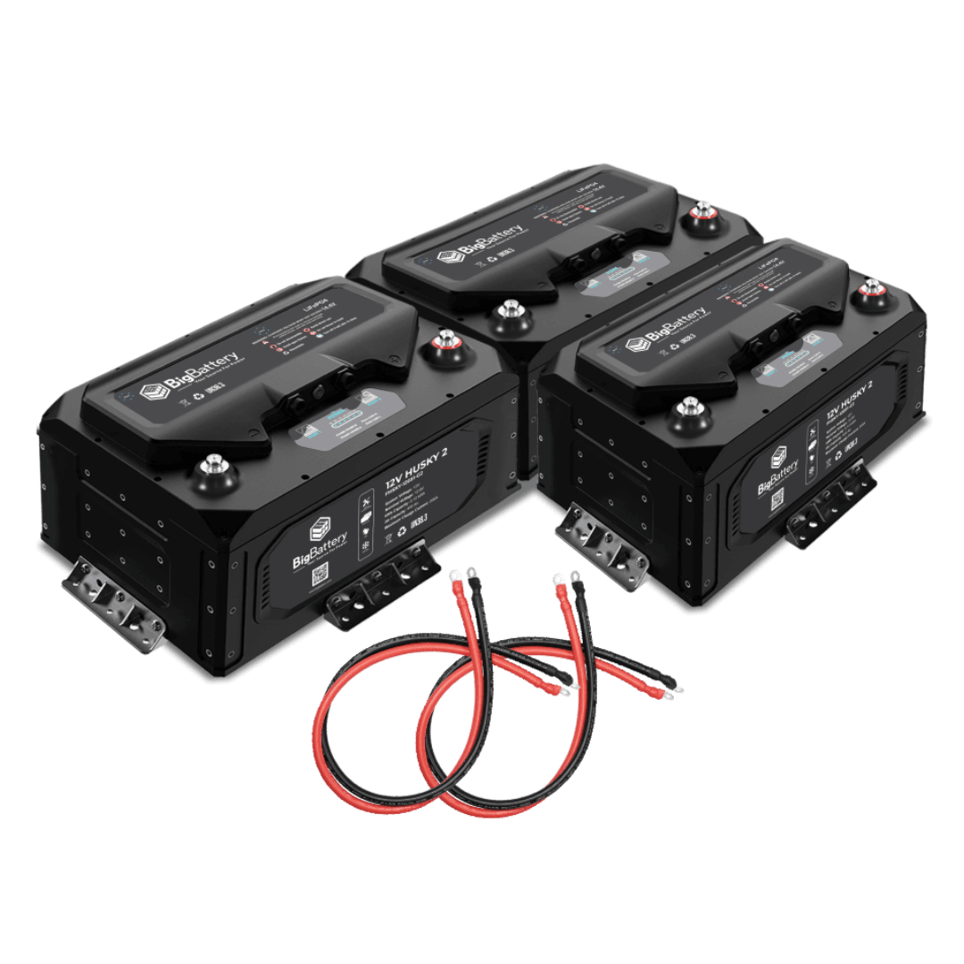 BigBattery HUSKY 2 12V 400Ah 5.12kWh LiFePO4 Battery