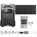 EcoFlow DELTA Pro + 400W Portable Solar Panel + Transfer Switch
