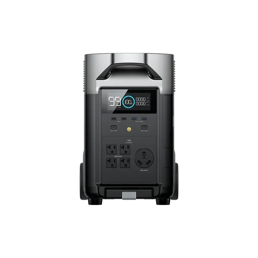 EcoFlow DELTA Pro Solar Generator + 220W Portable Solar Panels