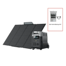 EcoFlow DELTA Pro + 400W Portable Solar Panel + Transfer Switch