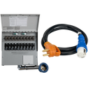 Home Backup Kit (120V/240V, 50 Amp, 10-Circuit Transfer Switch + Cable, For F3800)
