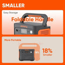 Jackery Explorer 1000 V2 Solar Generator + SolarSaga 200W Portable Solar Panel