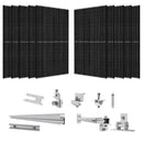Natures Generator 10 x 410 Watt Monocrystalline Solar Panel With Solar Panel Mount Rack