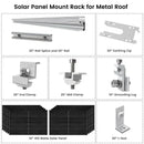 Natures Generator 10 x 410 Watt Monocrystalline Solar Panel With Solar Panel Mount Rack