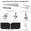 Natures Generator 10 x 410 Watt Monocrystalline Solar Panel With Solar Panel Mount Rack