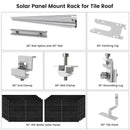 Natures Generator 10 x 410 Watt Monocrystalline Solar Panel With Solar Panel Mount Rack