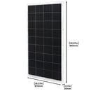 Natures Generator 2 x 100W Monocrystalline Power Panel