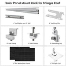 Natures Generator 2 x 410 Watt Monocrystalline Solar Panel  With Solar Panel Mount Rack