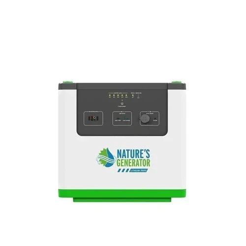 Natures Generator 2 x Lithium 3600 With Power Pods + Combiner (7.2kW/12.2kWh)