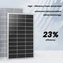 Natures Generator Lithium 3600 Solar Generator With 2 x 100W Monocrystalline Solar Panel