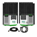 Natures Generator Lithium 3600 Solar Generator With Power Pod + 4 x 410W Monocrystalline Solar Panel
