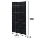 Natures Generator Lithium 3600 With Power Pod + 4 x 100W Monocrystalline Solar Panel + Transfer Switch