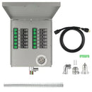 Natures Generator Lithium 6000 Solar Generator With Transfer Switch