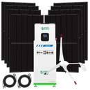Natures Generator MyGrid 10K + 8 x 410W Rigid Solar Panel + 350W Wind Turbine