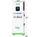 Natures Generator MyGrid 10K + Solar Battery + 12 x 410W Rigid Solar Panel + 350W Wind Turbine
