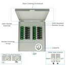 Natures Generator MyGrid 10k + 8 x 410W Rigid Panels + 50A Manual Transfer Switch + GFCI Box + Smart Plug