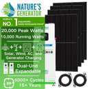 Natures Generator MyGrid 10K Solar Generator + 8 x Rigid 410W Solar Panel