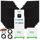 Natures Generator MyGrid 10K Solar Generator + Solar Battery + 12 x Rigid 410W Solar Panel